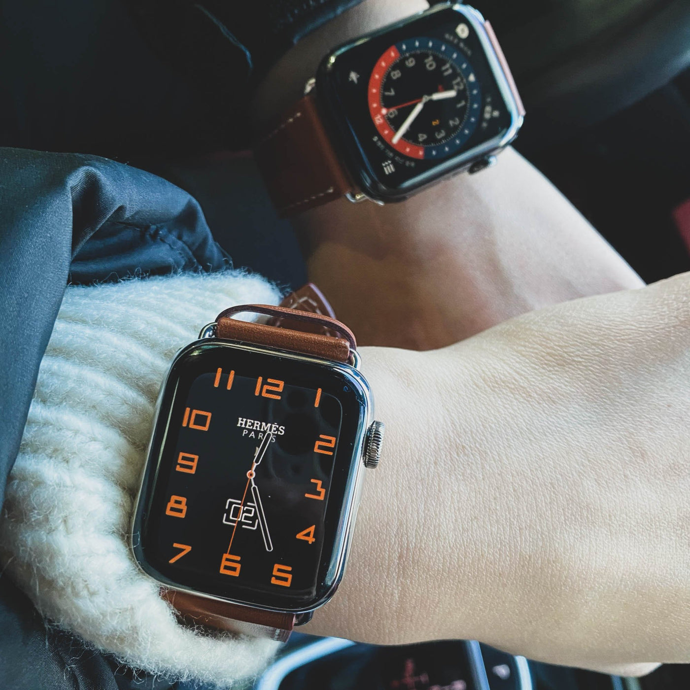 Urban Style Leather Band For Apple Watch